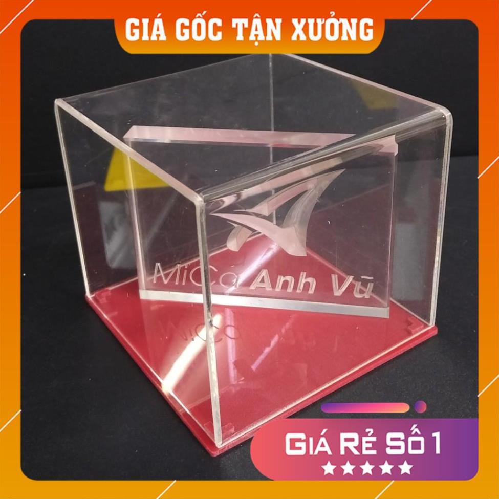 [Giá Tận Xưởng] Hộp trưng bày mica trong 10x10cm