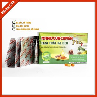 Nano Curcumin Tam Thất Xạ Đen Plus Học Viện Quân Y