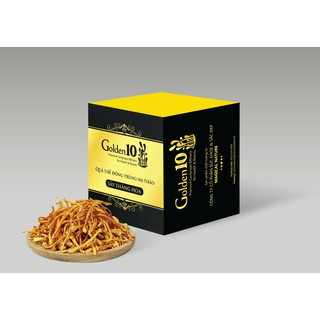 ĐÔNG TRÙNG HẠ THẢO SẤY THĂNG HOA GOLDEN 10- LOẠI TIÊU CHUẨN (HŨ 10G)