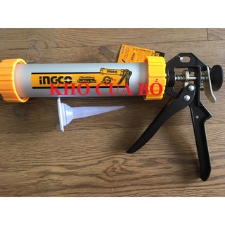 Súng bơm silicol ống nhôm Ingco HCG0109