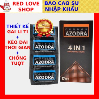 Bao cao su Azodra kéo dài thời gian GÂN GAI ✅ MALAYSIA