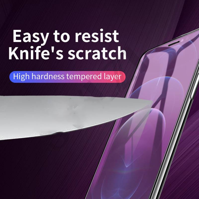 Kính Cường Lực Chống Ánh Sáng Xanh Cho iPhone 13 12 11 Pro MAX Mini X XS MAX XR SE 2022 2020 6 6s 7 8 Plus