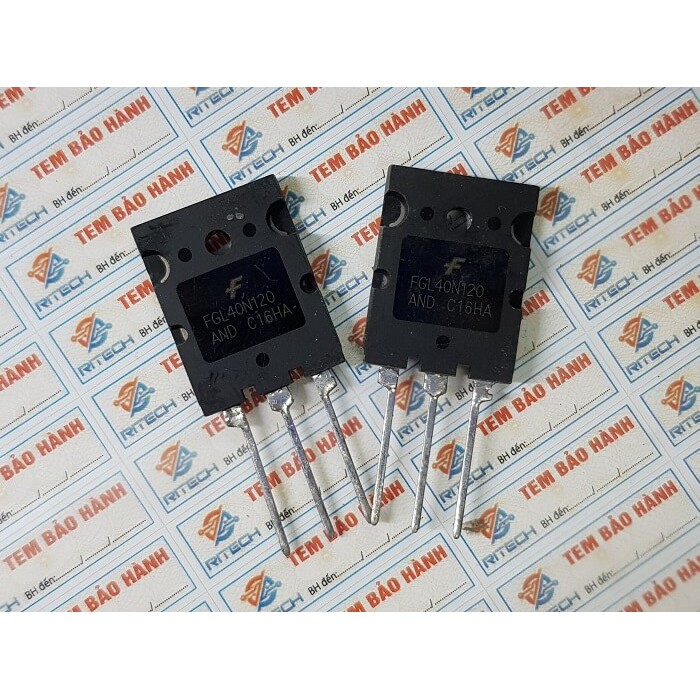 [Combo 2 chiếc] FGL40N120AND, FGL40N120, 40N120 IGBT 40A 1200V TO-3PL(Tháo Máy)