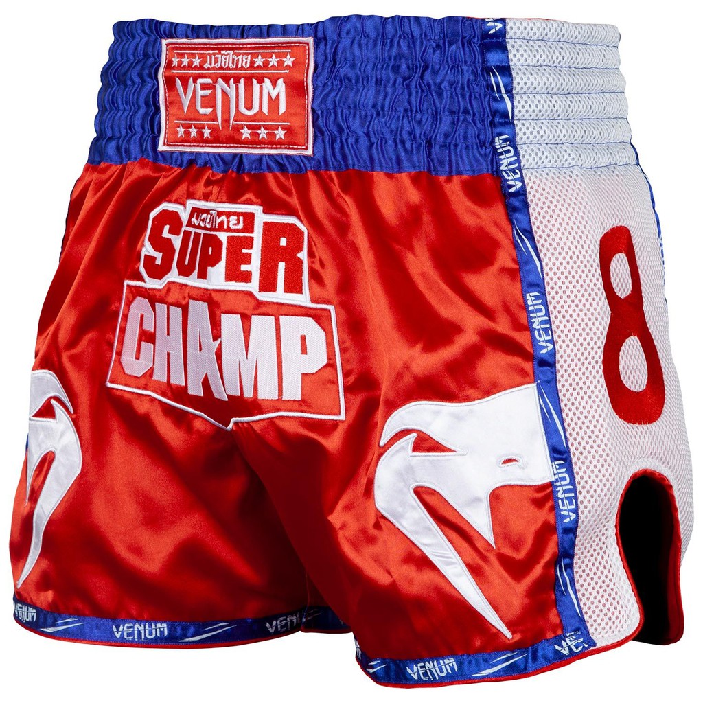 Quần Muay Thai Venum Super Champ Exclusive - Red