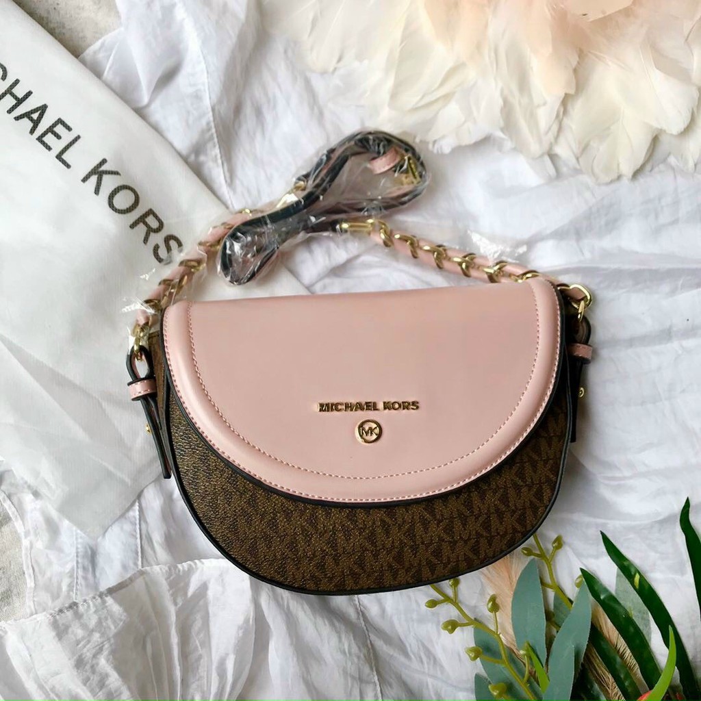 TÚI ĐEO CHÉO MK NẮP NHIỀU MÀU CAO CẤP CÓ HỘP