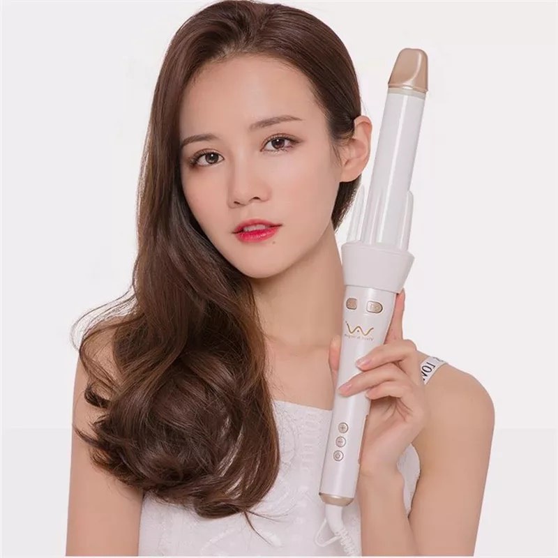 [Bản Nâng Cấp] Máy uốn tóc xoăn sóng nước Máy làm tóc tạo kiểu Vivid&amp;Vogue uốn xoăn bồng bềnh