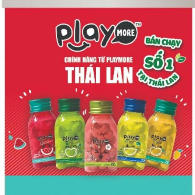 Kẹo ngậm thơm miệng thái lan playmore