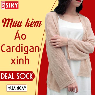 Váy 2 dây dài suông chất đũi lụa trơn basic nữ - VX01