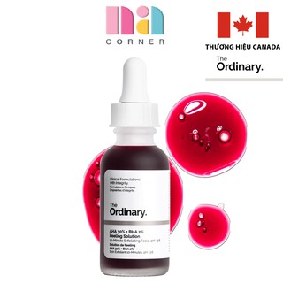 Tẩy Da Chết Hóa Học 30% AHA + 2% BHA The Ordinary AHA 30% + BHA 2% Peeling Solution ( 30mL )