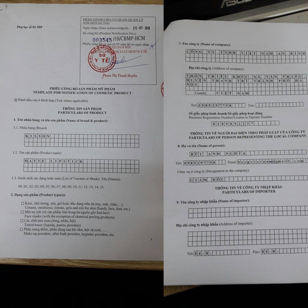 [FREE SHIP 99K] Son lì KISSON Matte Lipstick mã #3 ( màu đỏ cam) - Hàng mới về | BigBuy360 - bigbuy360.vn