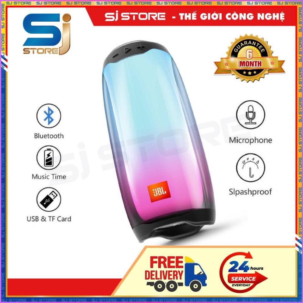 Loa bluetooth Pulse 4+ 1:1 HÀNG HOT Led theo điệu nhạc, chất lượng âm tuyệt hảo, thiết kế đẹp mắt