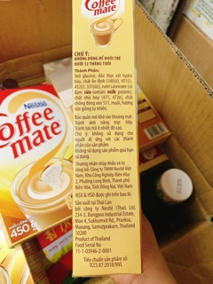BỘT KEM PHA CÀ PHÊ COFFEE MATE [450gr]