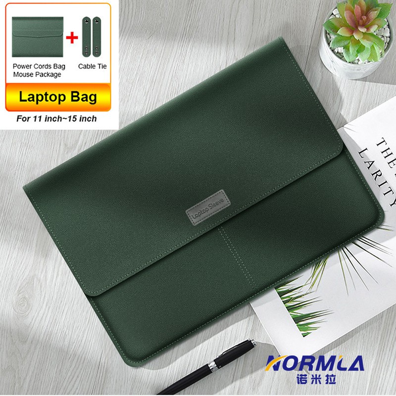 Túi Xách Laptop Da PU Cao Cấp Cho Dell Latitude 7420 7410 3420 5415 5418 5410 5310 5320 7320 Dell 11 12 13 14 15 16 Inch