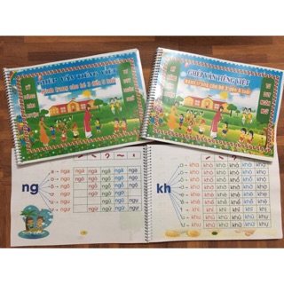 Tập đánh vần tư duy ngôn ngữ cho bé 4-6 tuổi