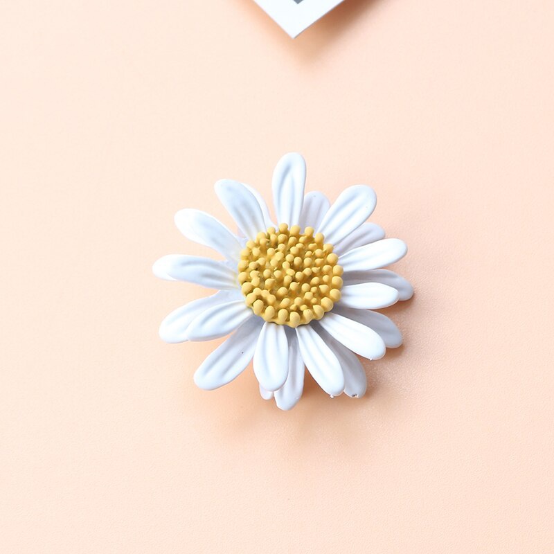 Ghim Cài Áo Kim Loại Hình Hoa Cúc Phong Cách Vintage Thời Trang