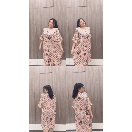 Đầm mặc nhà bigsize 60kg đến 95kg
