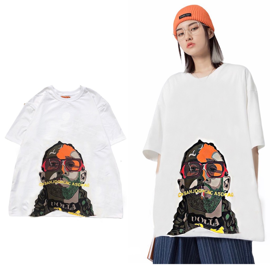 Áo Thun DOLLA - Màu Trắng (unisex)