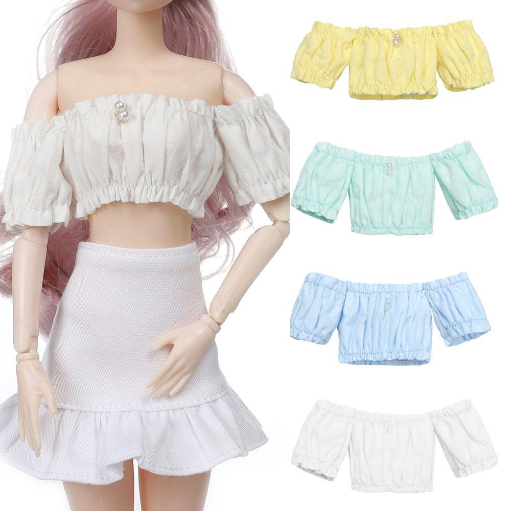 Quần Áo Thời Trang Màu Cầu Vồng Cho Búp Bê 30cm