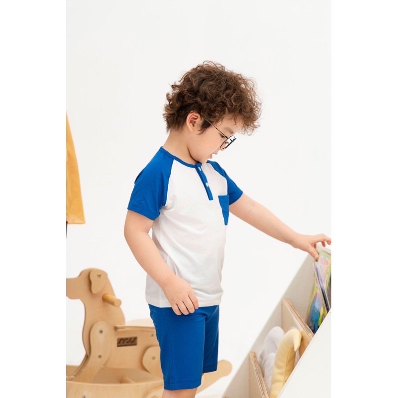 {Nhùn nhùn}[Nous kids] Bộ quần áo Nous bé gái/bé trai cộc tay size 2-6 tuổi đủ mẫu