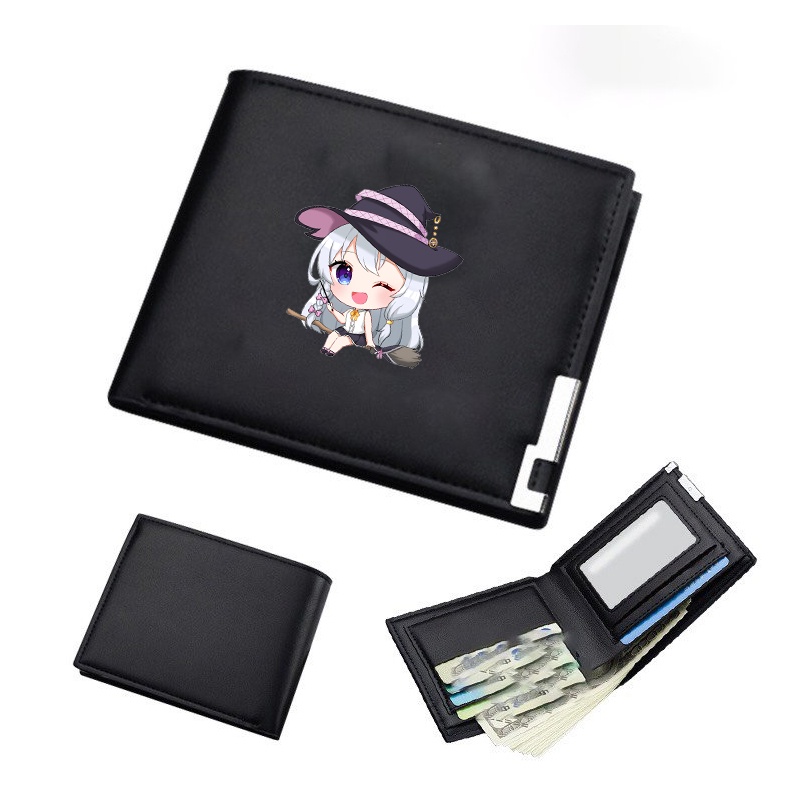 Ví da cầm tay nam nữ IN HÌNH HÀNH TRÌNH CỦA ELENA anime chibi xinh xắn thời trang