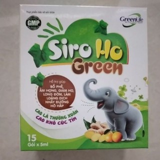 Siro ho Green con voi an toàn cho mẹ và bé