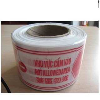 Băng rào cảnh báo khu vực cấm vào