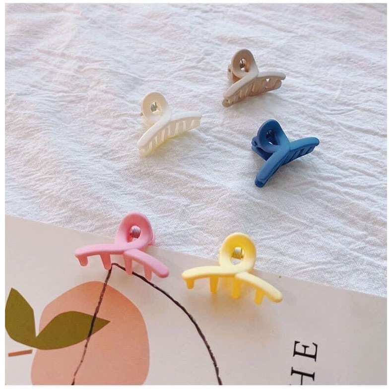 Kẹp tóc cho bé càng cua mini nhiều màu sắc xinh xắn SET 10 KẸP CÀNG CUA MINI XINH CHO BÉ PK32