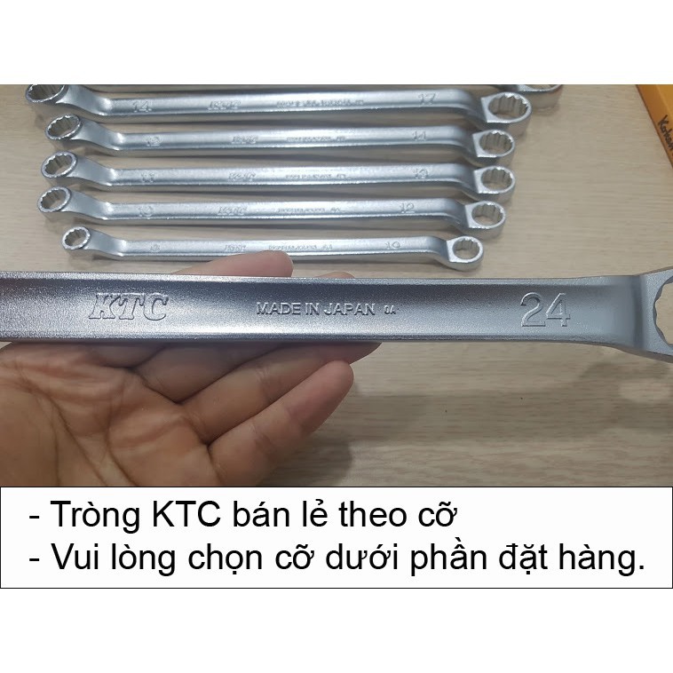 [Chính hãng] Cờ lê KTC 2 đầu tròng bán lẻ