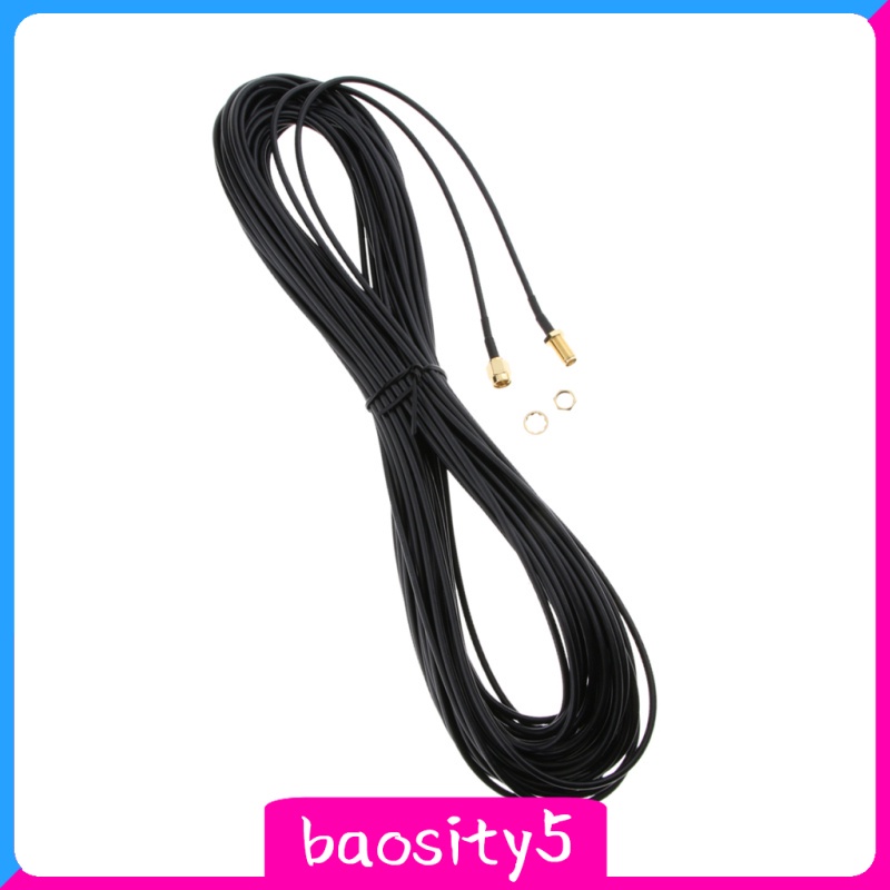 Dây Cáp Ăng Ten Nối Dài Cổng Rp-Sma Sang Ổ Cắm Lan Dài 5 / 20m | BigBuy360 - bigbuy360.vn