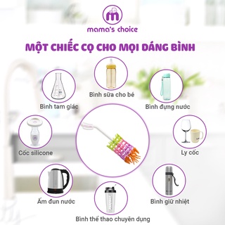 Chổi cọ bình sữa silicone Mama's Choice (siêu bền,siêu sạch)