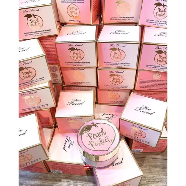 Phấn phủ Too Faced Peach Perfect Mattifying Setting Powder | BigBuy360 - bigbuy360.vn
