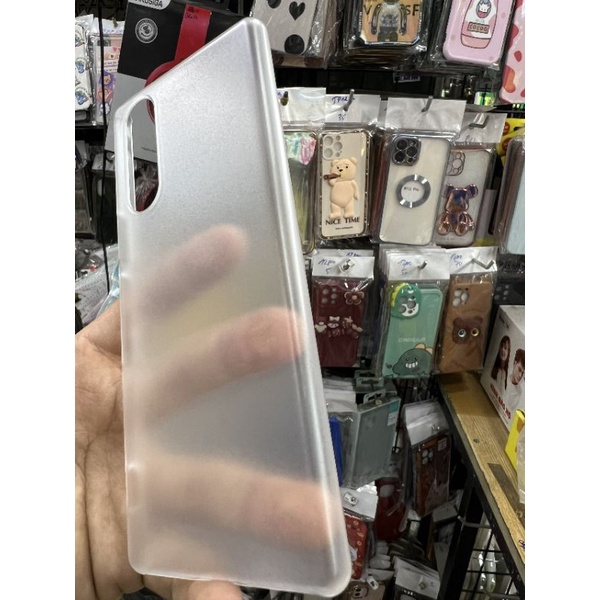 Ốp lưng Sony Xperia 5 / XZ5 , Xperia 1 nhựa nhám mờ
