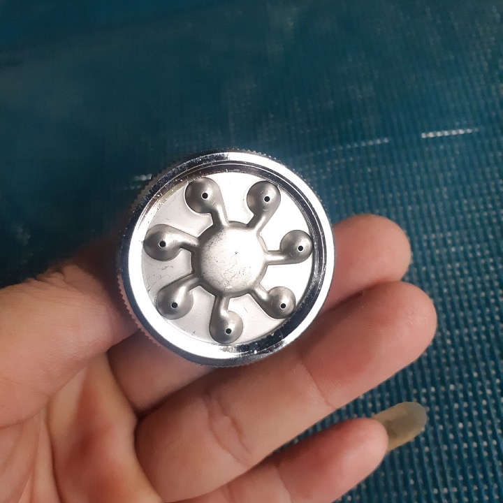 Bec phun sương 7 lỗ thẳng inox
