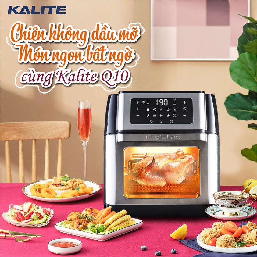 Nồi chiên không dầu Kalite Q10