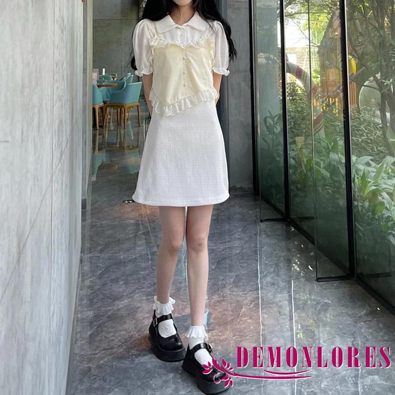 Áo Hai Dây Phối Ren Thời Trang Dành Cho Nữ