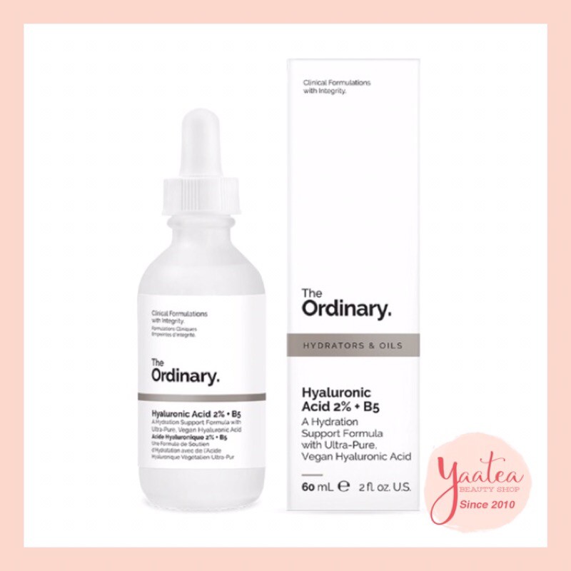 [Serum] HA + B5 Tinh chất The Ordinary Hyaluronic Acid 2% + B5 30mL