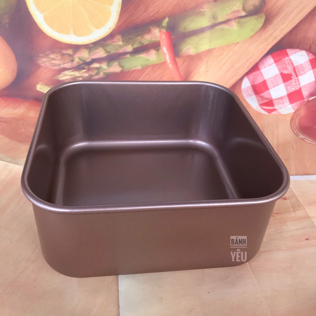 Khuôn Vuông Đúc Chống Dính Màu Vàng Cao Cấp