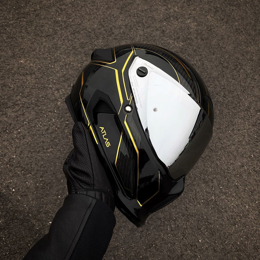 RUROC ATLAS 3.0 - CARBONIZED TITAN MŨ BẢO HIỂM