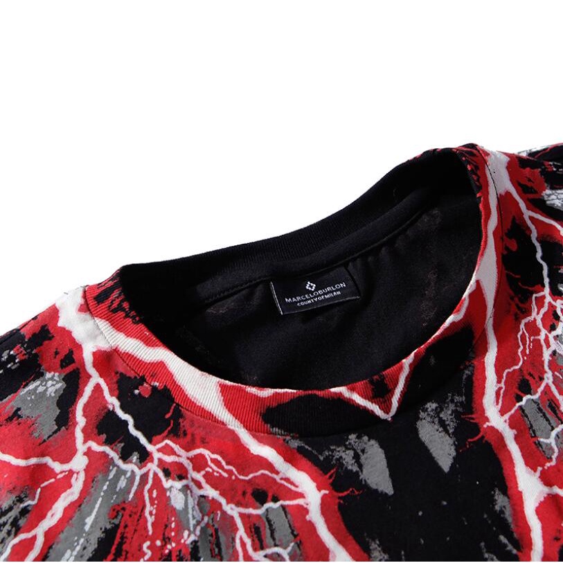 Áo thun tay ngắn in hình đôi cánh màu đen thời trang cho cặp đôi