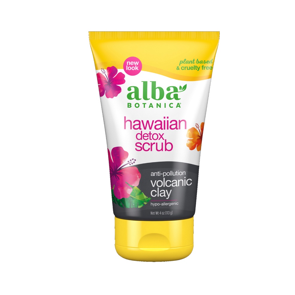 [DATE] Tẩy tế bào chết đất sét ALBA BOTANICA HAWAIIAN DETOX SCRUB ANTI-POLLUTION VOLCANIC CLAY 113g