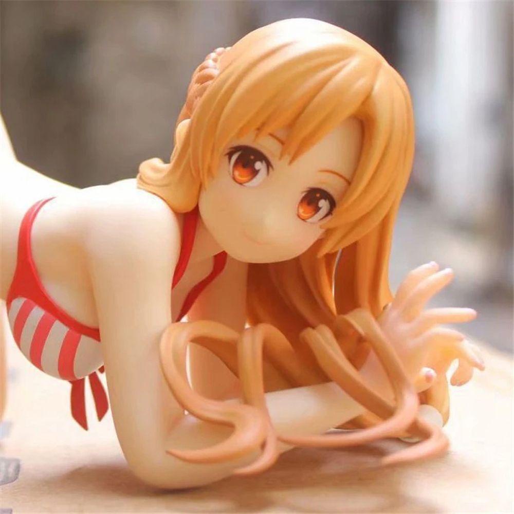 Lilyes Yuuki Asuna Art Online SAO Giá Đỡ Điện Thoại Bằng PVC Hình Anime Asuna Làm Quà Tặng Cho Nữ