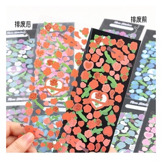 Rose sticker _hình dán trang trí top, card