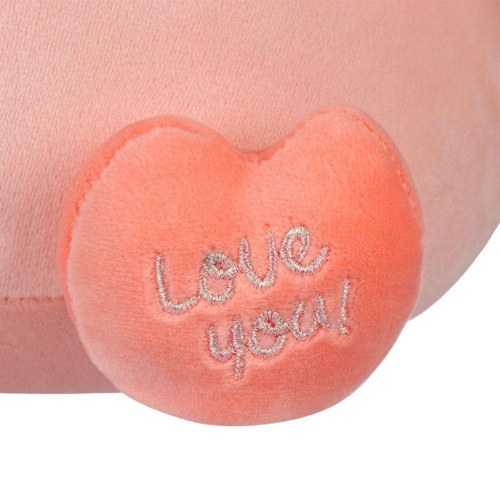 Thú Nhồi Bông Hình Chú Heo Màu Cầu Vồng Mềm Mại Đáng Yêu