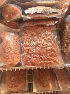 Tôm đất khô size nhỏ