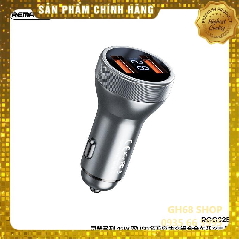 Củ Sạc Nhanh 45W REMAX RCC325 Cho Xe Hơi