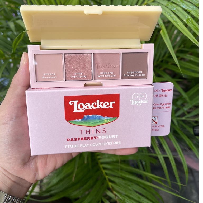 Bảng mắt etude 4 màu cao cấp ETUDE 6g dòng Play Color Eyes Mini LOACKER