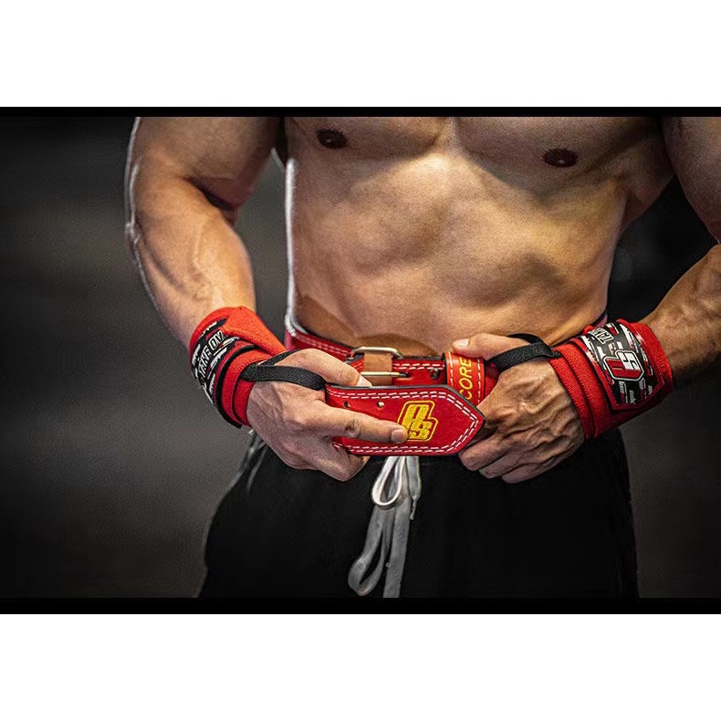 Đai Thắt Lưng Bằng Da Hỗ Trợ Nâng Tạ Tập Squat