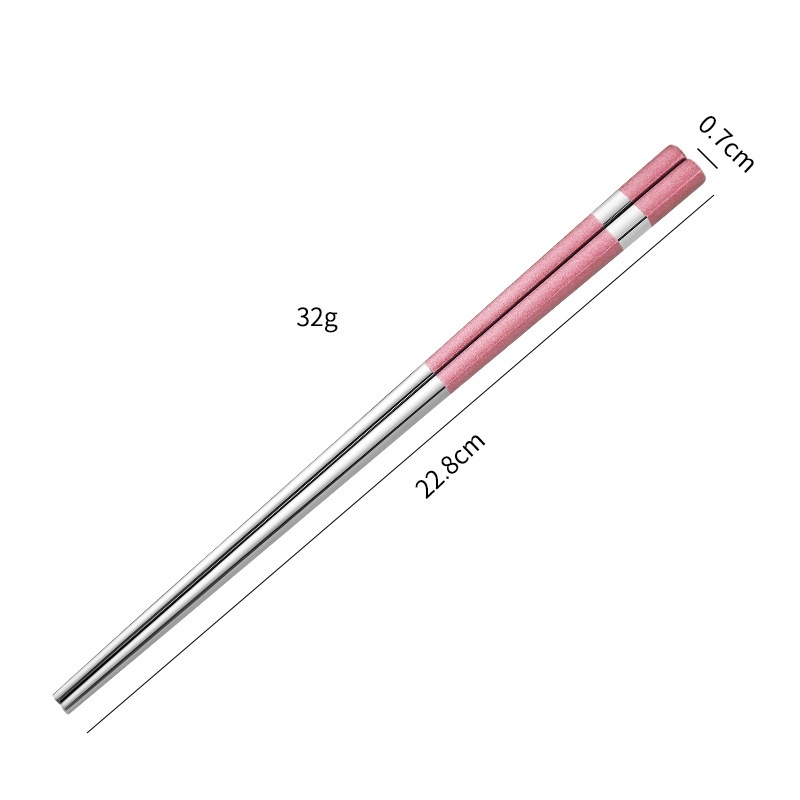 Đôi Đũa Inox 304 Cao Cấp 23cm Tiện Lợi Dễ Sử Dụng