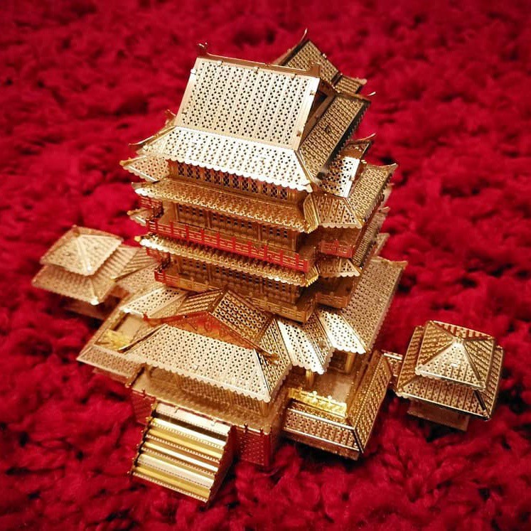 Đồ Chơi Lắp Ráp Mô Hình 3D Bằng Kim Loại Piececool Đằng Vương Cát