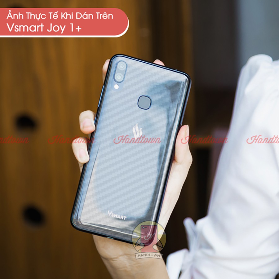 Miếng dán lưng cacbon Vsmart Bee / Vsmart Bee 3 / Vsmart Active 1 Plus / Vsmart Joy 1 Plus